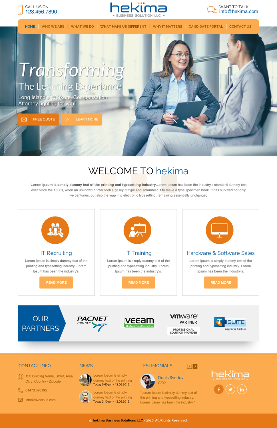 Wordpress Design by rightway for this project | Design #12924573
