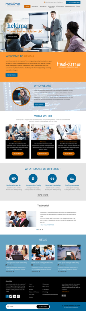 Wordpress Design by rightway for this project | Design: #12924592