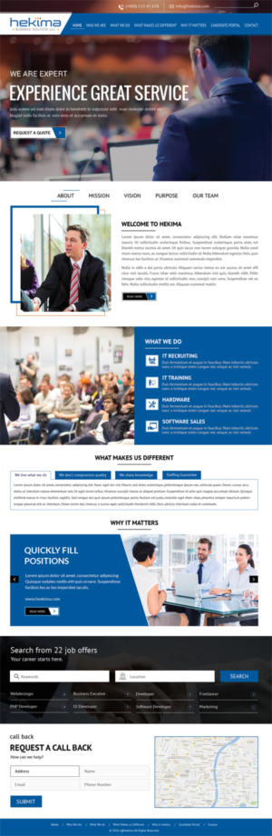 Wordpress Design by Creative Usha for this project | Design: #12923815