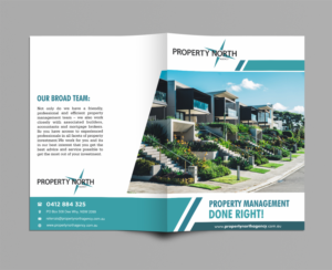 Broschüren-Design von ecorokerz für Property North Agency | Design: #12880340