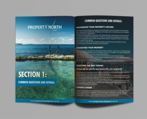 Broschüren-Design von ecorokerz für Property North Agency | Design: #12880343
