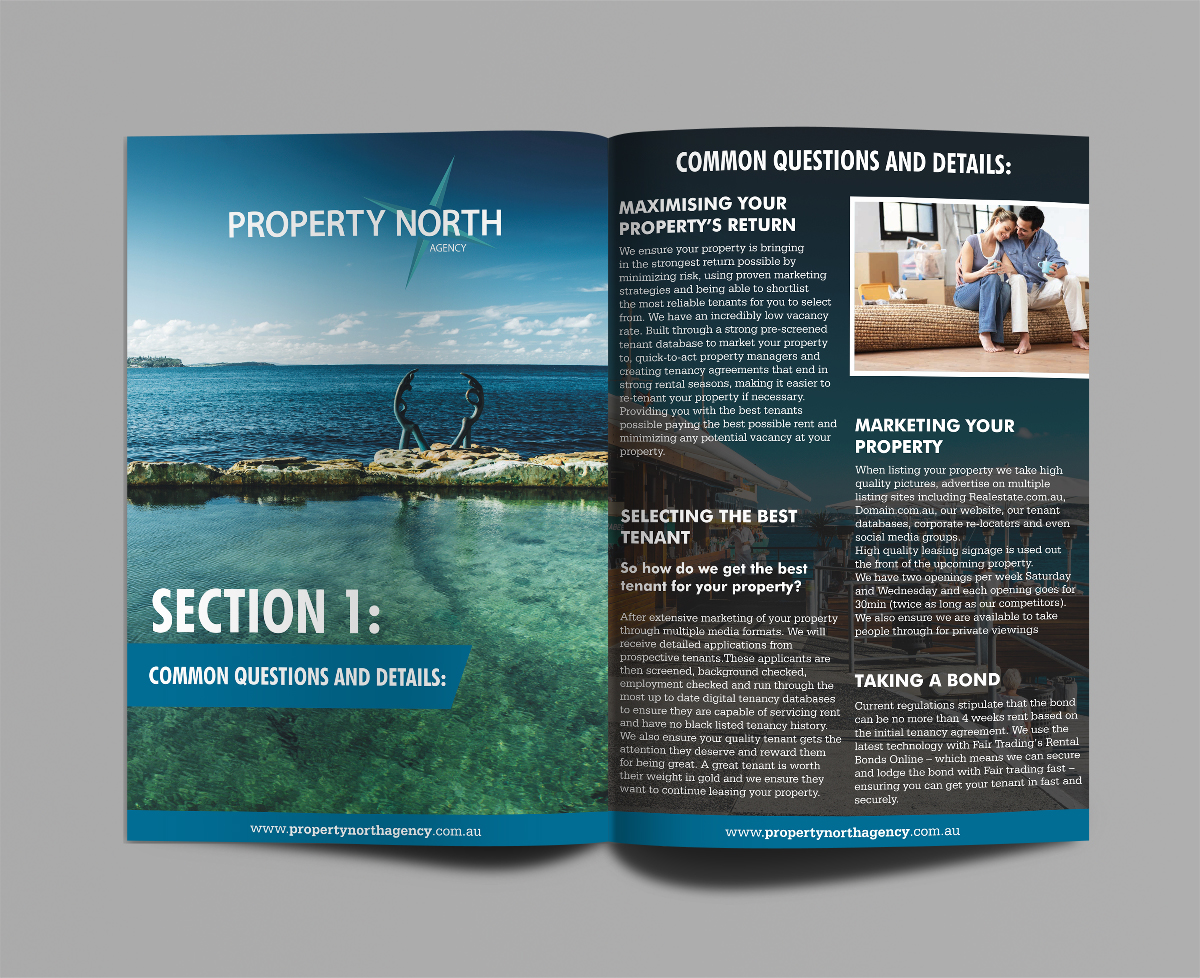 Brochure Design by ecorokerz for Property North Agency | Design #12880356