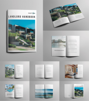 Landlord Handbook for real estate agency clients | Diseño de Brochure por Ted Vesania