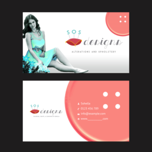 Business Card Design by Malra Designs