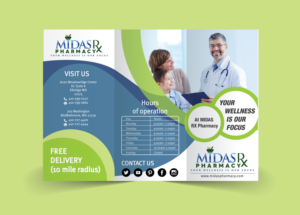 Brochure Design by Iwana Ioana for MidasRx Pharmacy | Design: #12905665