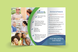 Brochure Design by Iwana Ioana for MidasRx Pharmacy | Design: #12917400