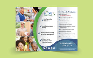 Brochure Design by Iwana Ioana for MidasRx Pharmacy | Design: #12941992