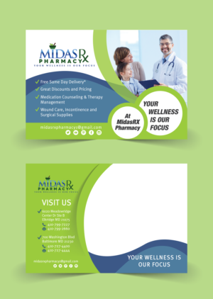 Brochure Design by Iwana Ioana for MidasRx Pharmacy | Design: #12954853