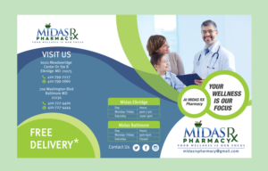 Brochure Design by Iwana Ioana for MidasRx Pharmacy | Design: #12974978