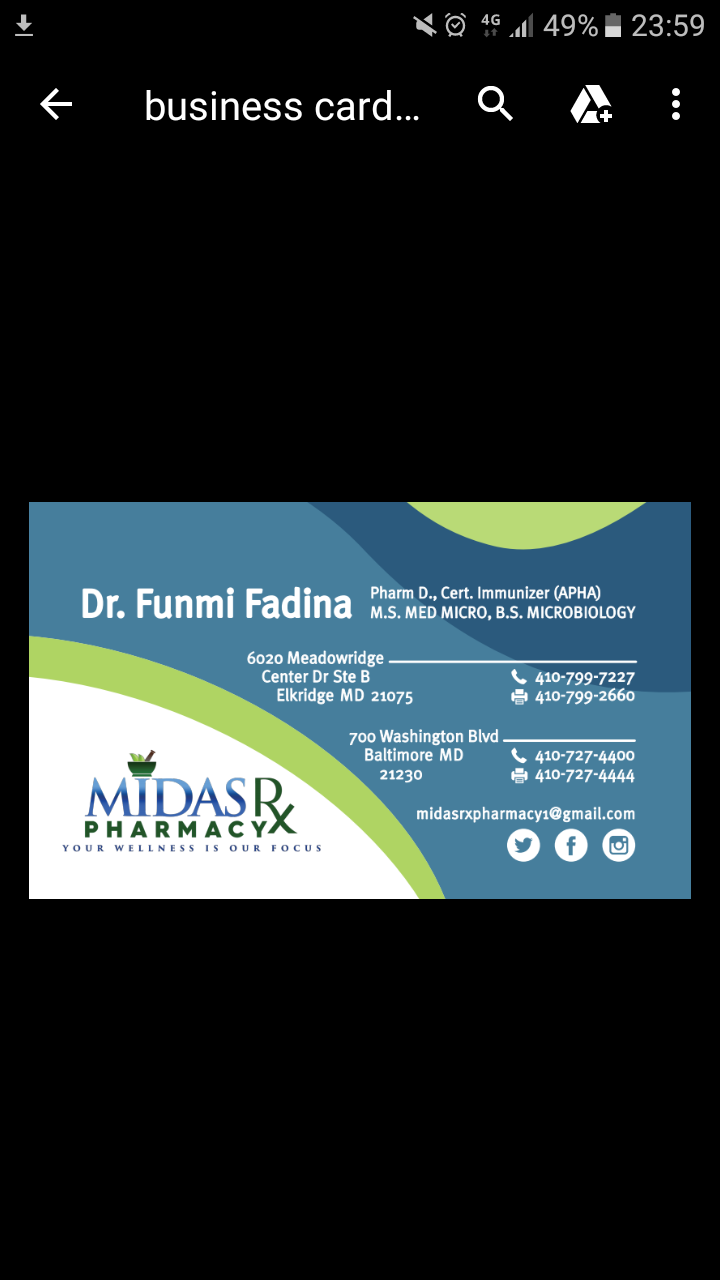 Design de Brochure par Iwana Ioana pour MidasRx Pharmacy | Design #12993018