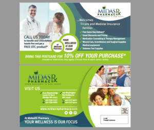 Brochure Design by Iwana Ioana for MidasRx Pharmacy | Design: #13011743