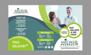 Brochure Design by Iwana Ioana for MidasRx Pharmacy | Design: #13011748