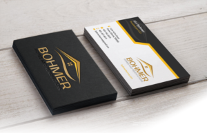 Business Card Design by Riz' for Bohmer Homes and Renovations  | Design: #14323881