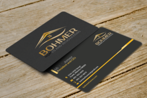 Visitenkarten-Design von Riz' für Bohmer Homes and Renovations  | Design: #14326169