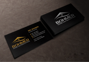 Visitenkarten-Design von Creations Box 2015 für Bohmer Homes and Renovations  | Design: #14277974