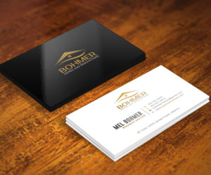 Business Card Design by Graphic Flame for Bohmer Homes and Renovations  | Design: #14352224