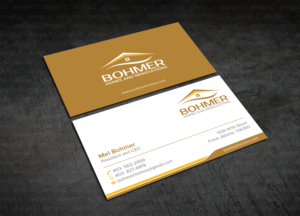 Business Card Design by design_C. for Bohmer Homes and Renovations  | Design: #14343885