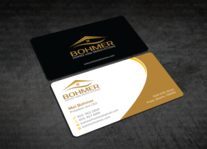 Business Card Design by design_C. for Bohmer Homes and Renovations  | Design: #14343893