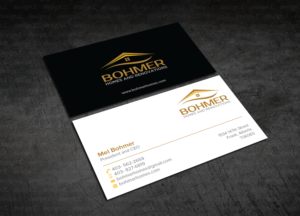 Business Card Design by design_C. for Bohmer Homes and Renovations  | Design: #14343908