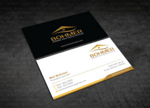Business Card Design by design_C. for Bohmer Homes and Renovations  | Design: #14343929