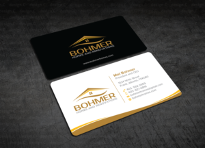 Business Card Design by design_C. for Bohmer Homes and Renovations  | Design: #14343930
