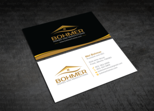 Business Card Design by design_C. for Bohmer Homes and Renovations  | Design: #14370778