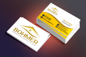 Business Card Design by Mai Duyen for Bohmer Homes and Renovations  | Design: #14345452