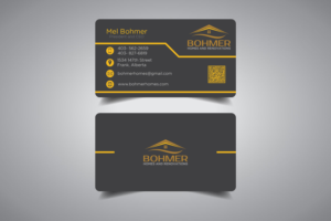 Business Card Design by promax58 for Bohmer Homes and Renovations  | Design: #14303503