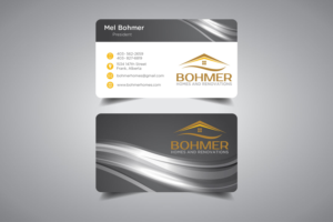 Business Card Design by promax58 for Bohmer Homes and Renovations  | Design: #14387554