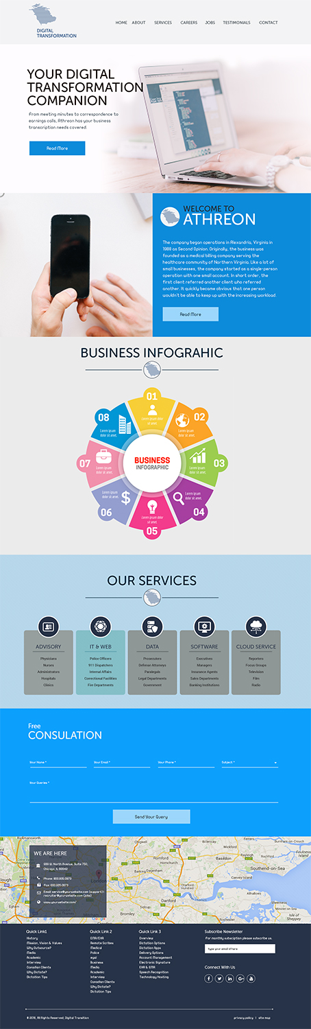 Diseño Web por Expert Designer para Digital Transformation LLC | Diseño #12995488