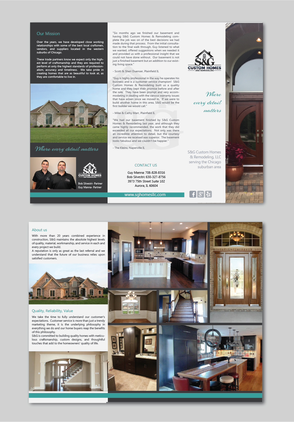 Design de Flyer par alex989 pour Klein Hall CPAs | Design #12948801