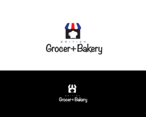British Grocer + Bakery | Logo Design by CanDoDesign