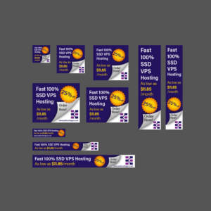Banner Ad Design by jccalida for Web Hosting Pros | Design: #12964296
