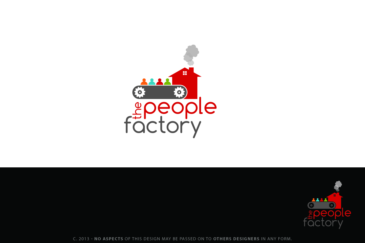 Logo Design by Senseless for The People Factory | Design #2439650