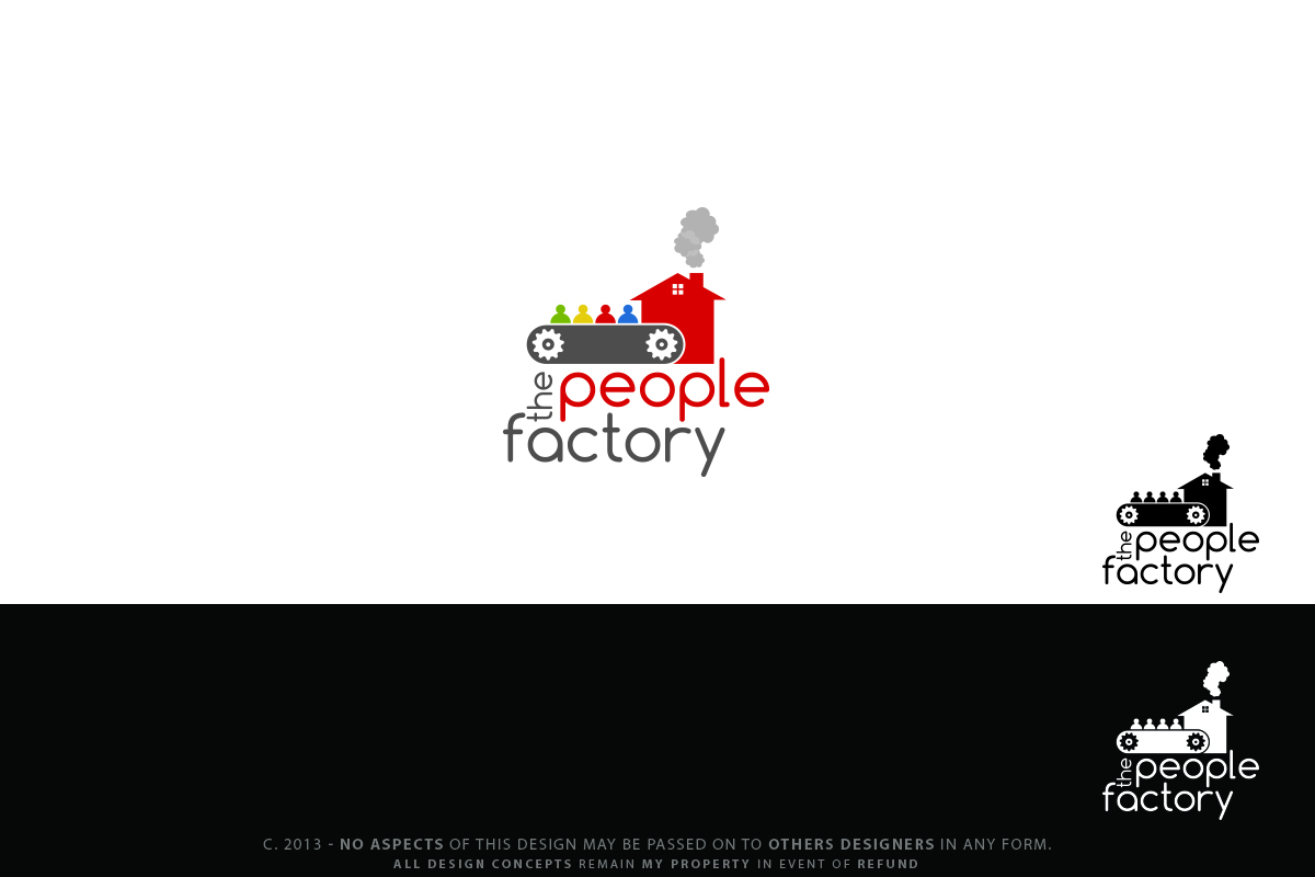 Logo Design by Senseless for The People Factory | Design: #2458091
