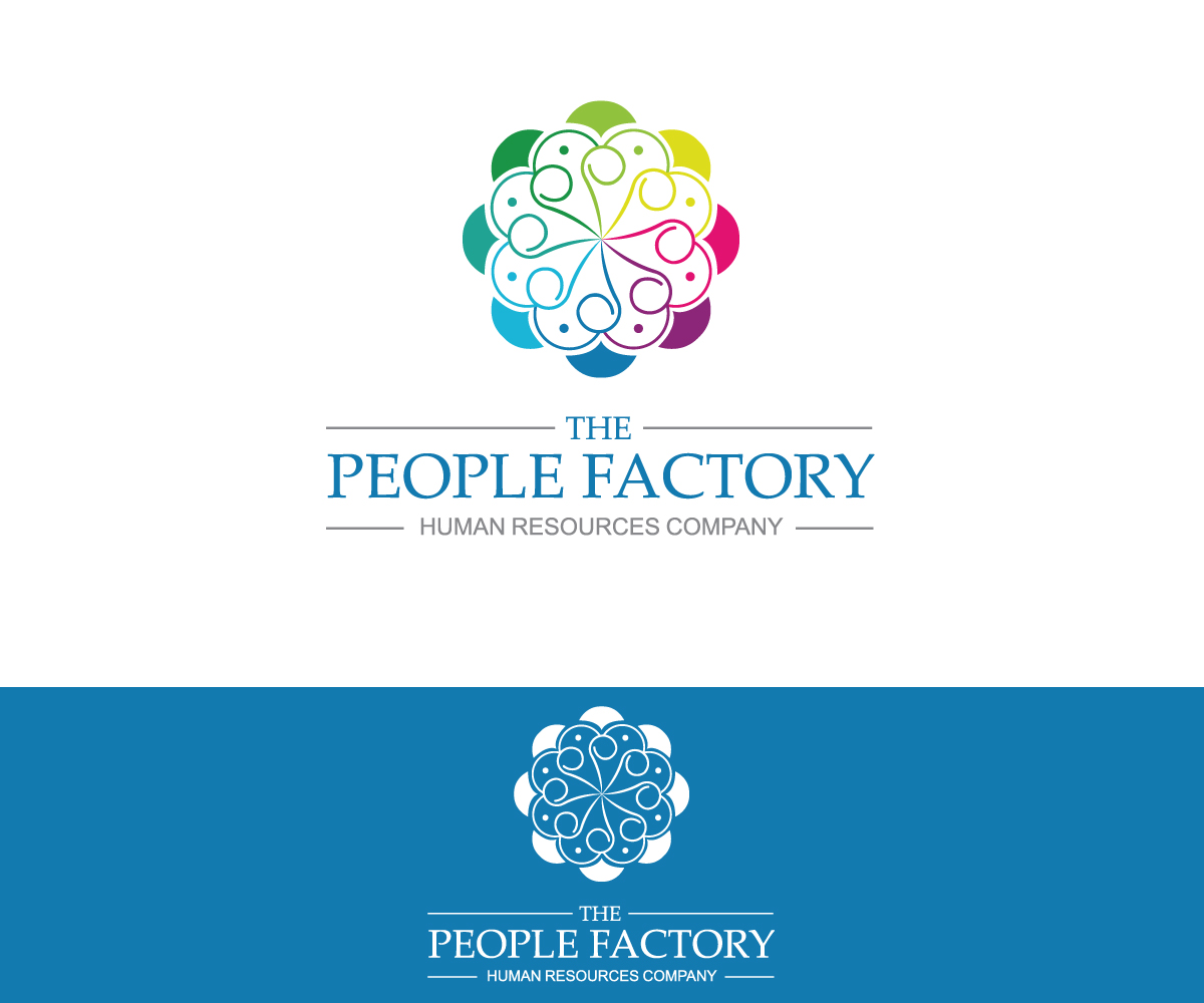 Logo Design by ICKE for The People Factory | Design #2489812
