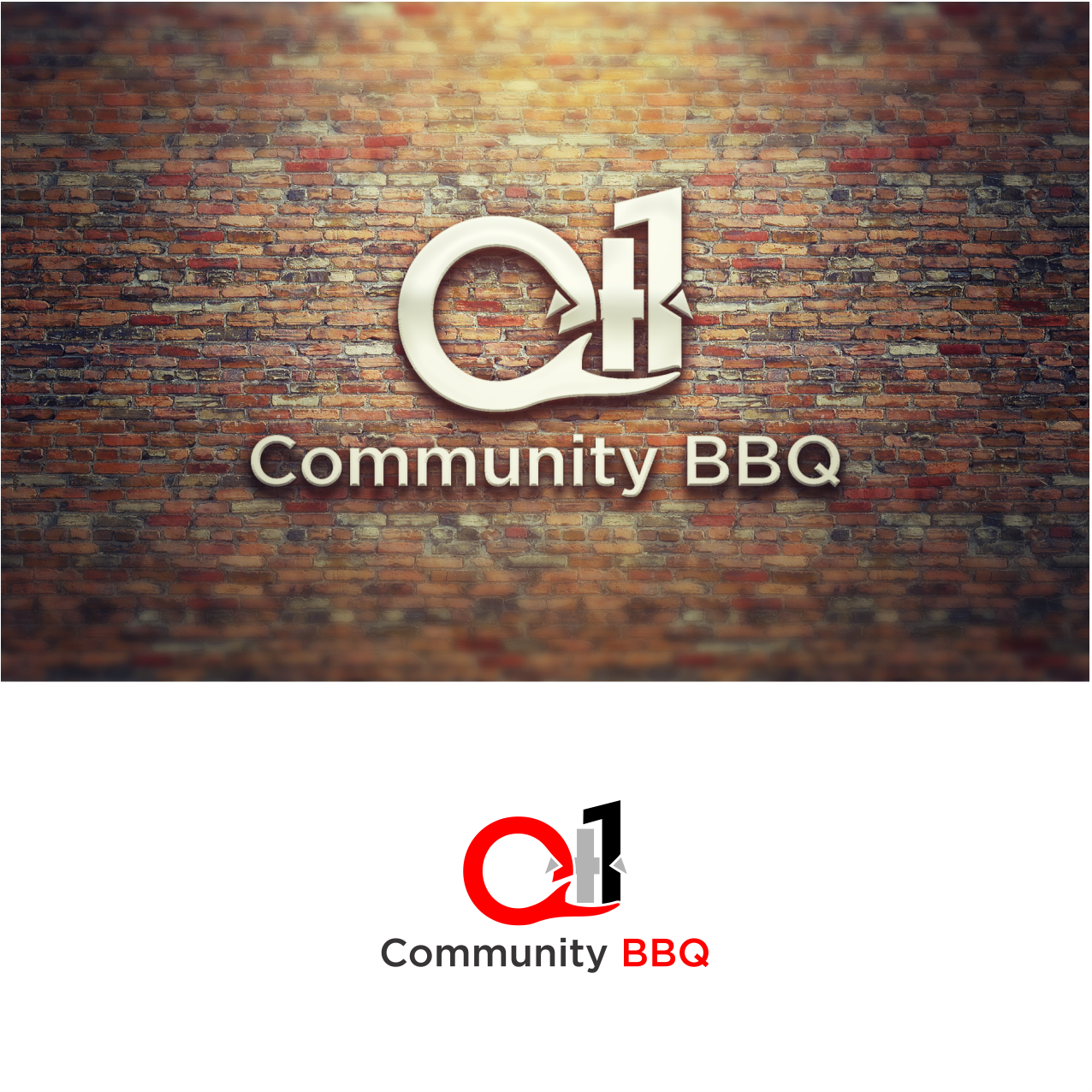 Logo Design by lasri for Q+1 | Design #13120387