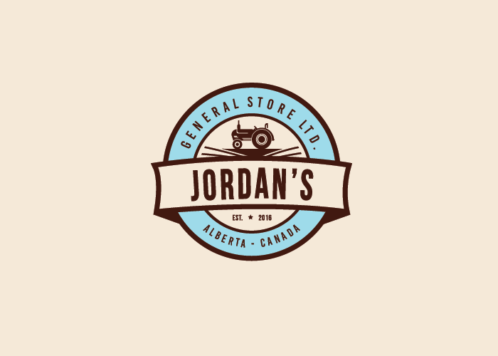 Logo Design by Mandy Illustrator for Jordan's General Store Ltd. | Design #12914679