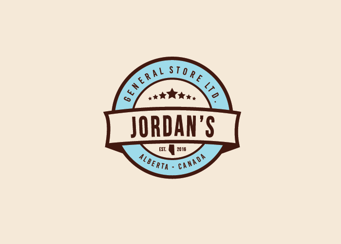 Logo Design by Mandy Illustrator for Jordan's General Store Ltd. | Design #12937291