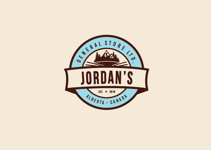 Logo Design by Mandy Illustrator for Jordan's General Store Ltd. | Design #12957625