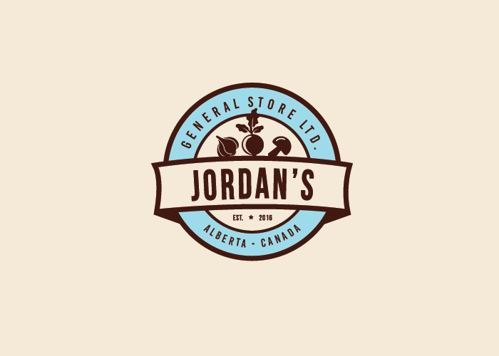 Logo Design by Mandy Illustrator for Jordan's General Store Ltd. | Design #12957630