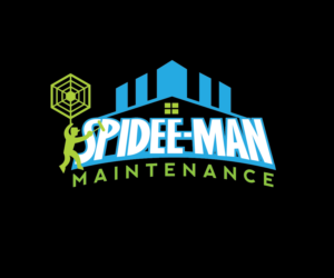 SPIDEE-MAN Maintenance | Logo Design by renderman