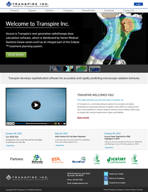 Web Site Redesign for Transpireinc.com | Web Design by Kreative Ideaz