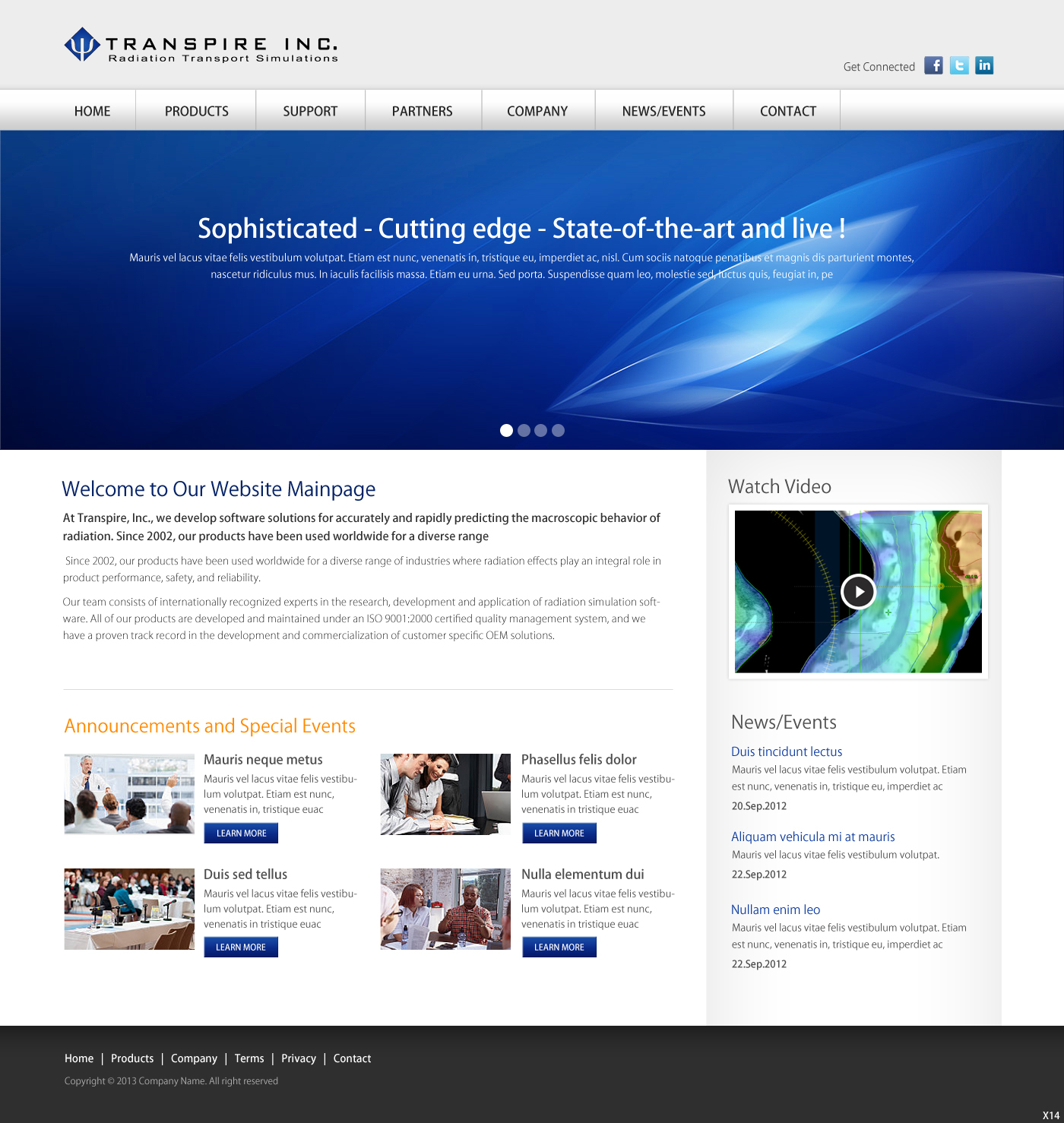 Web Design by pb for this project | Design #2447066