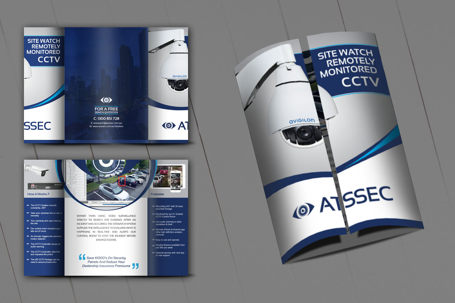 20 elegant brochure designs security brochure design project for a