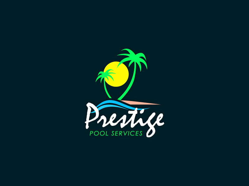 Logo Design by A designs for Prestige Pool Services | Design #12913607