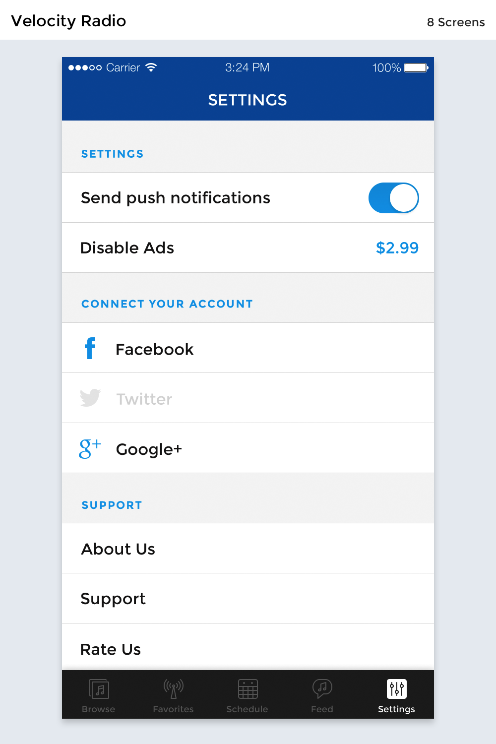 App Design by Samphan for velocity  wireless llc | Design #12992677