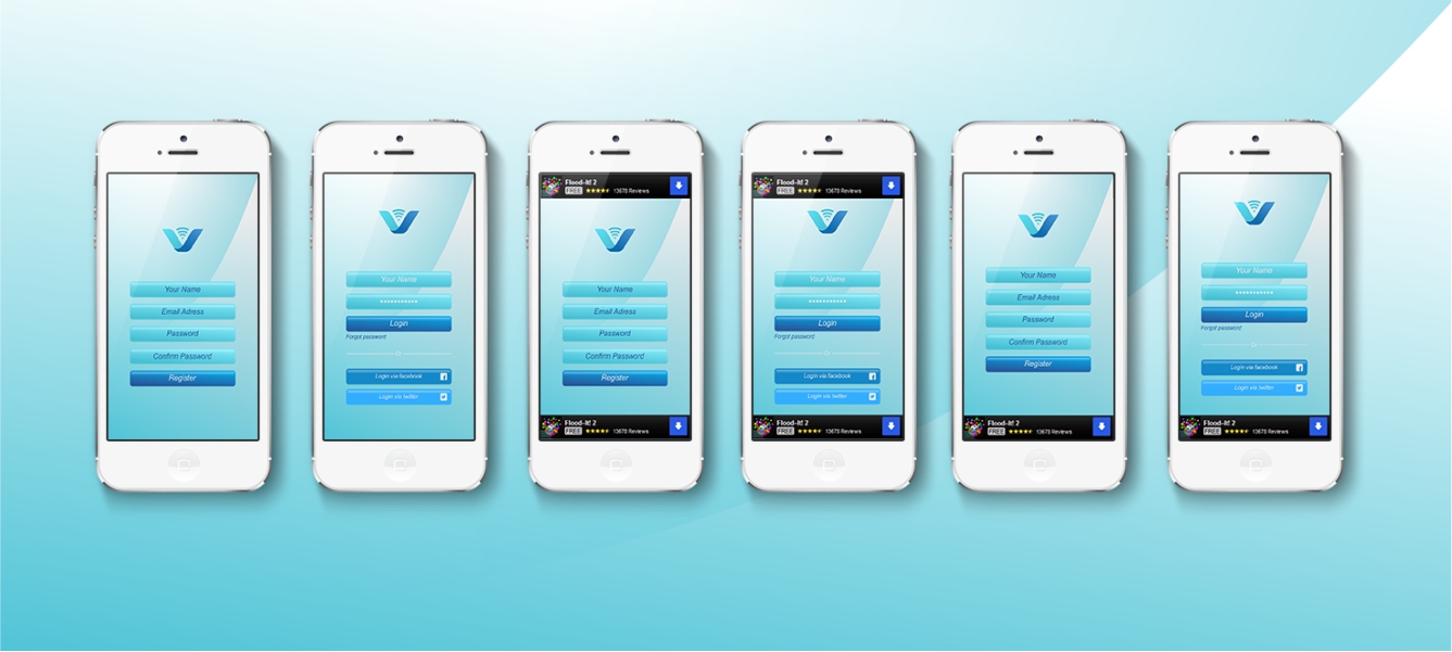 App Design by DG for velocity  wireless llc | Design #12959526