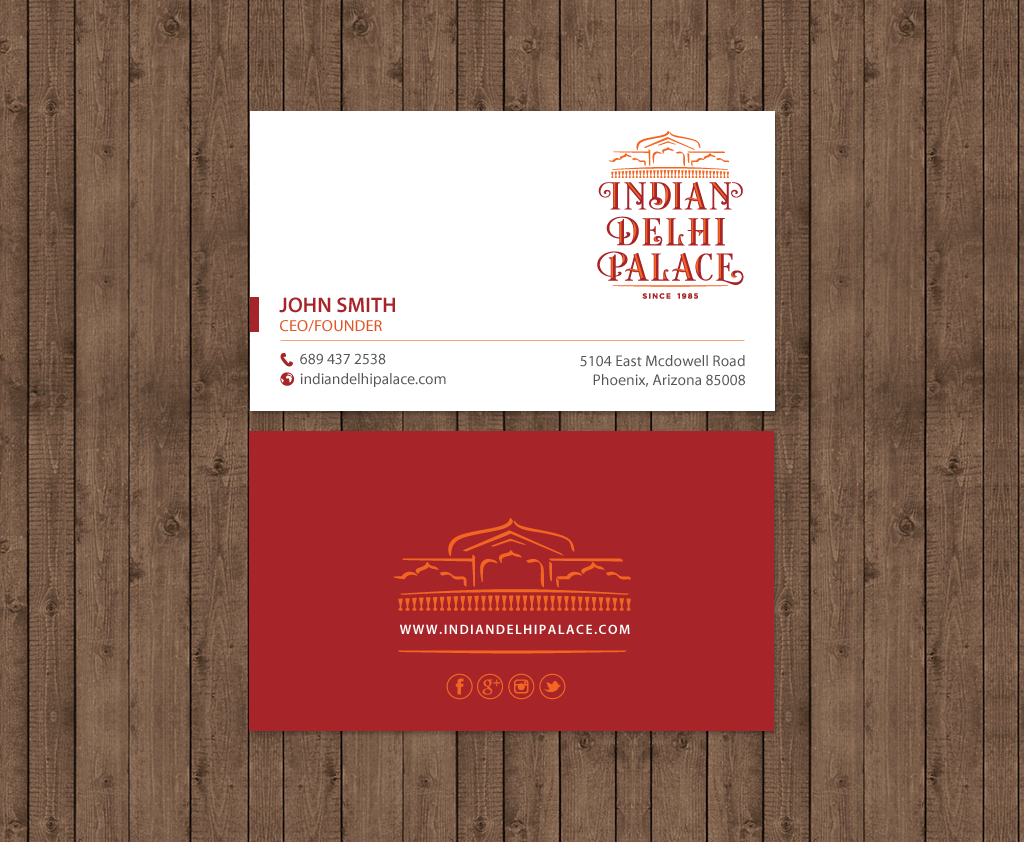 Diseño de Tarjeta de Presentación por chandrayaan.creative para este proyecto | Diseño #12880944