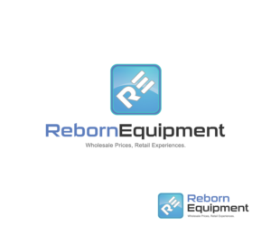 Reborn Equipment - Wholesale Prices, Retail Experiences. | Logo Design by Gridline Concepts